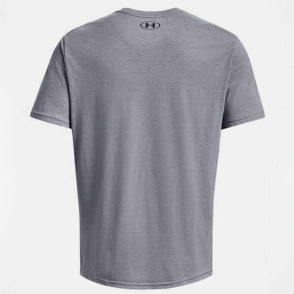 Under Armour Men's Gray Patriotic Heatgear Loose Fit Short Sleeve Tee - Picture 12 of 13